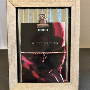 Effy Limited Edition Rope Bracelet with Wine Glass Charm